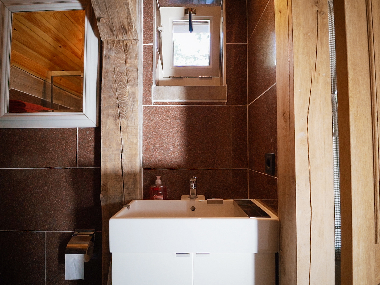 Interieur van tiny house De Rooij Ackers