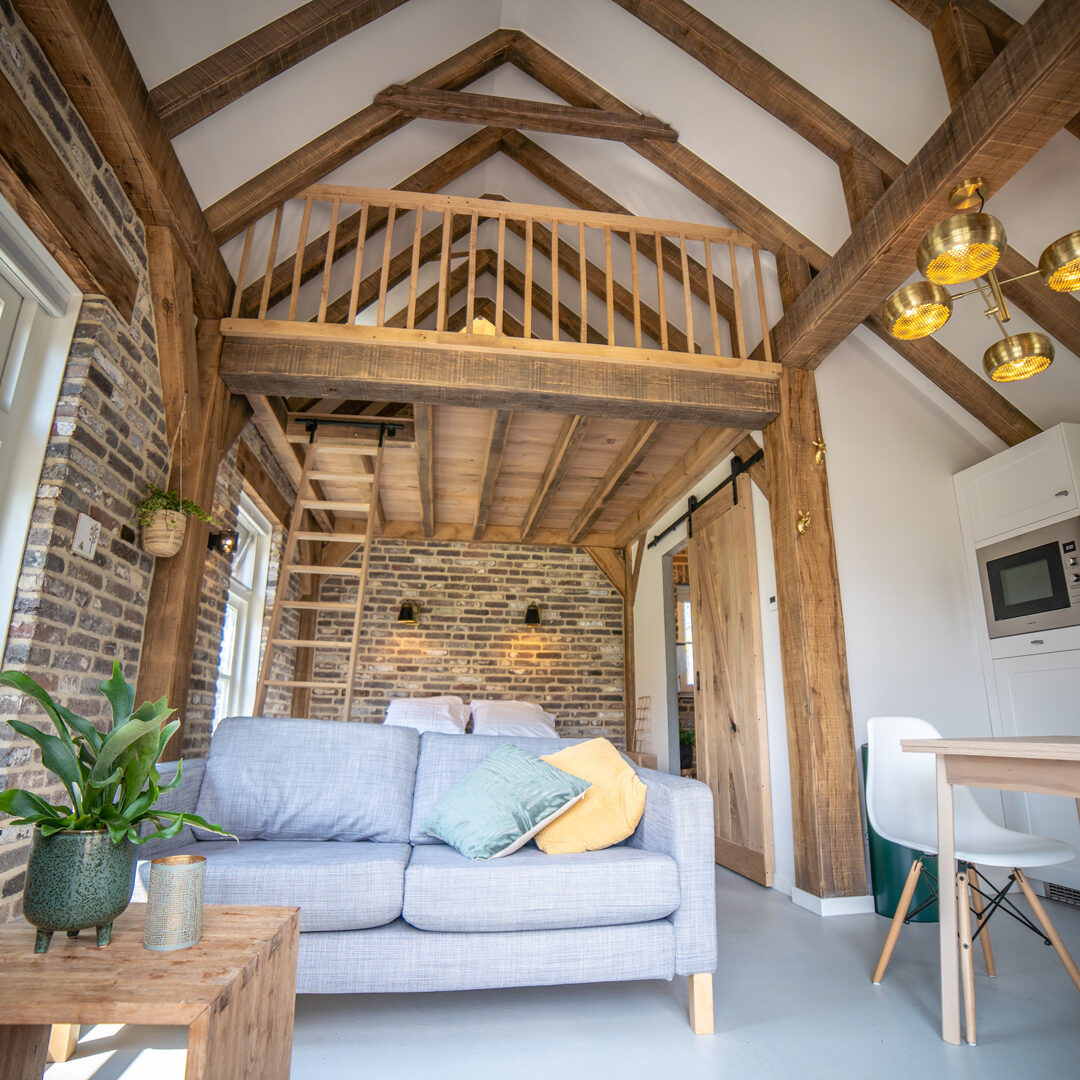 Interieur van de luxe tiny houses